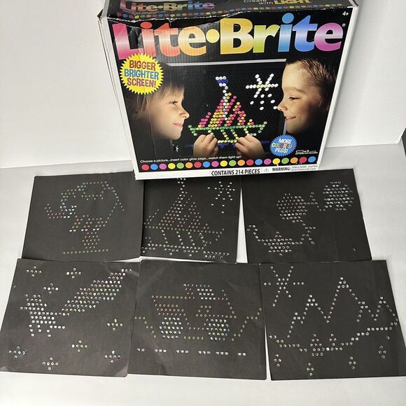 Basic Fun Lite-Brite Ultimate Classic Retro and Vintage Toy- Gently Used! - Picture 4 of 10